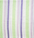 'Green and Purple Stripes' Organic Sleeveless Nightdress