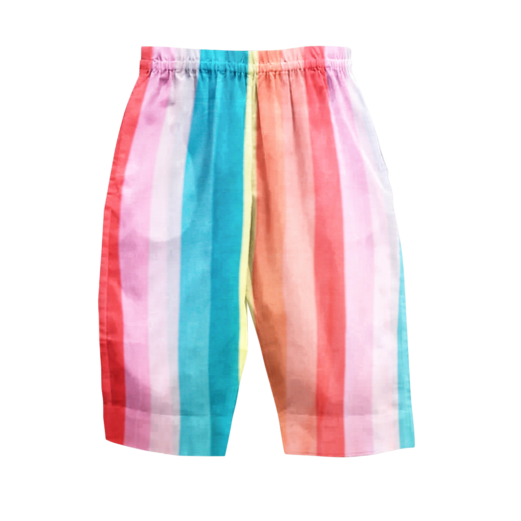 'Rainbow' Organic Collared Pajama Set