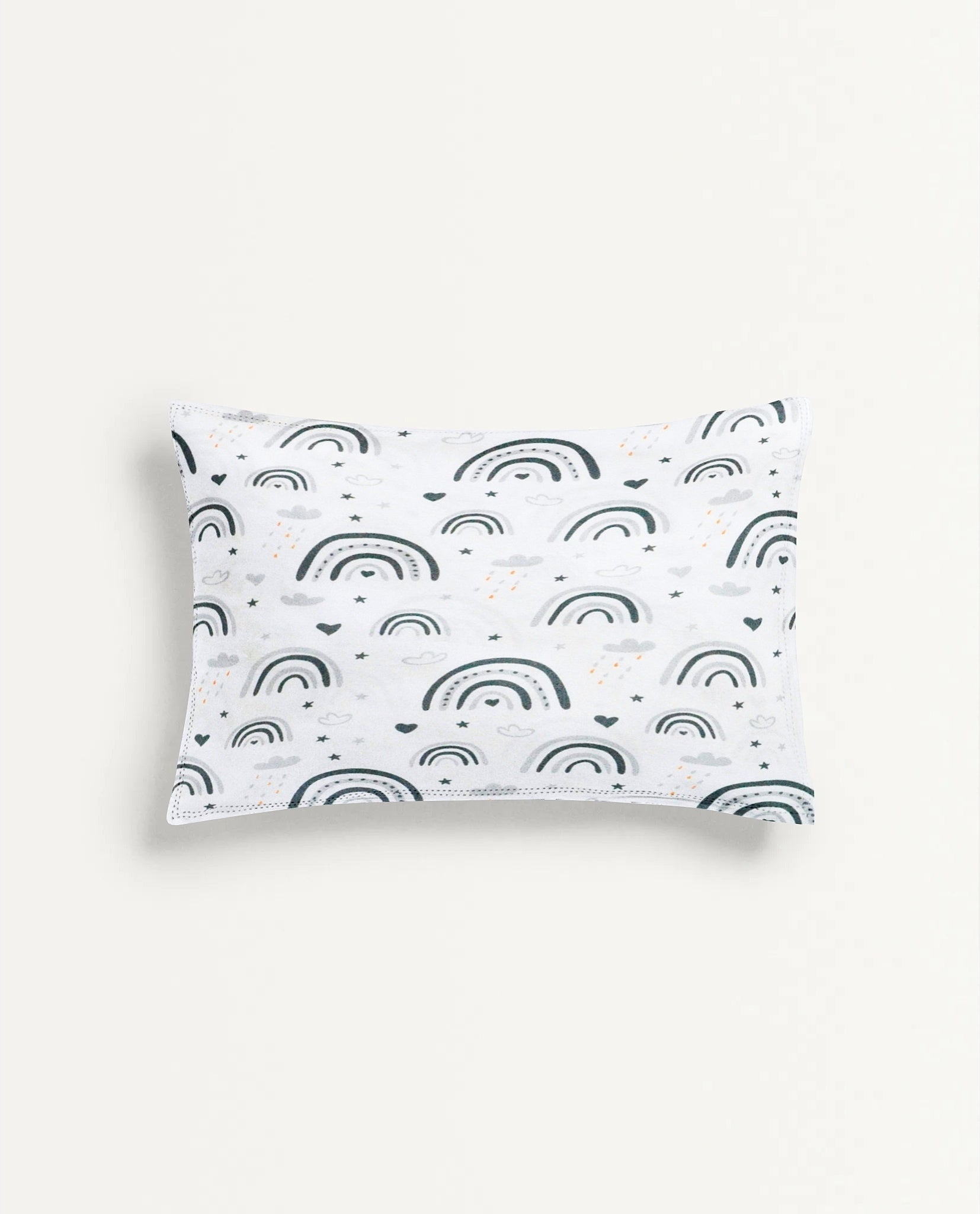‘Cloudy Skies’ Organic Baby Pillow Cover