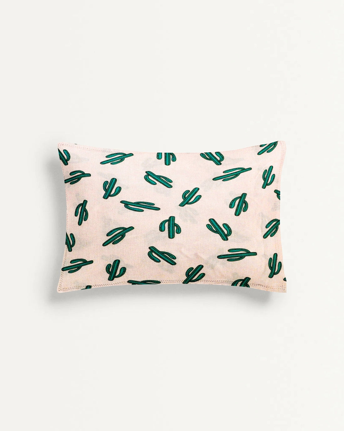 ‘Pink Cactus’ Organic Baby Pillow Cover
