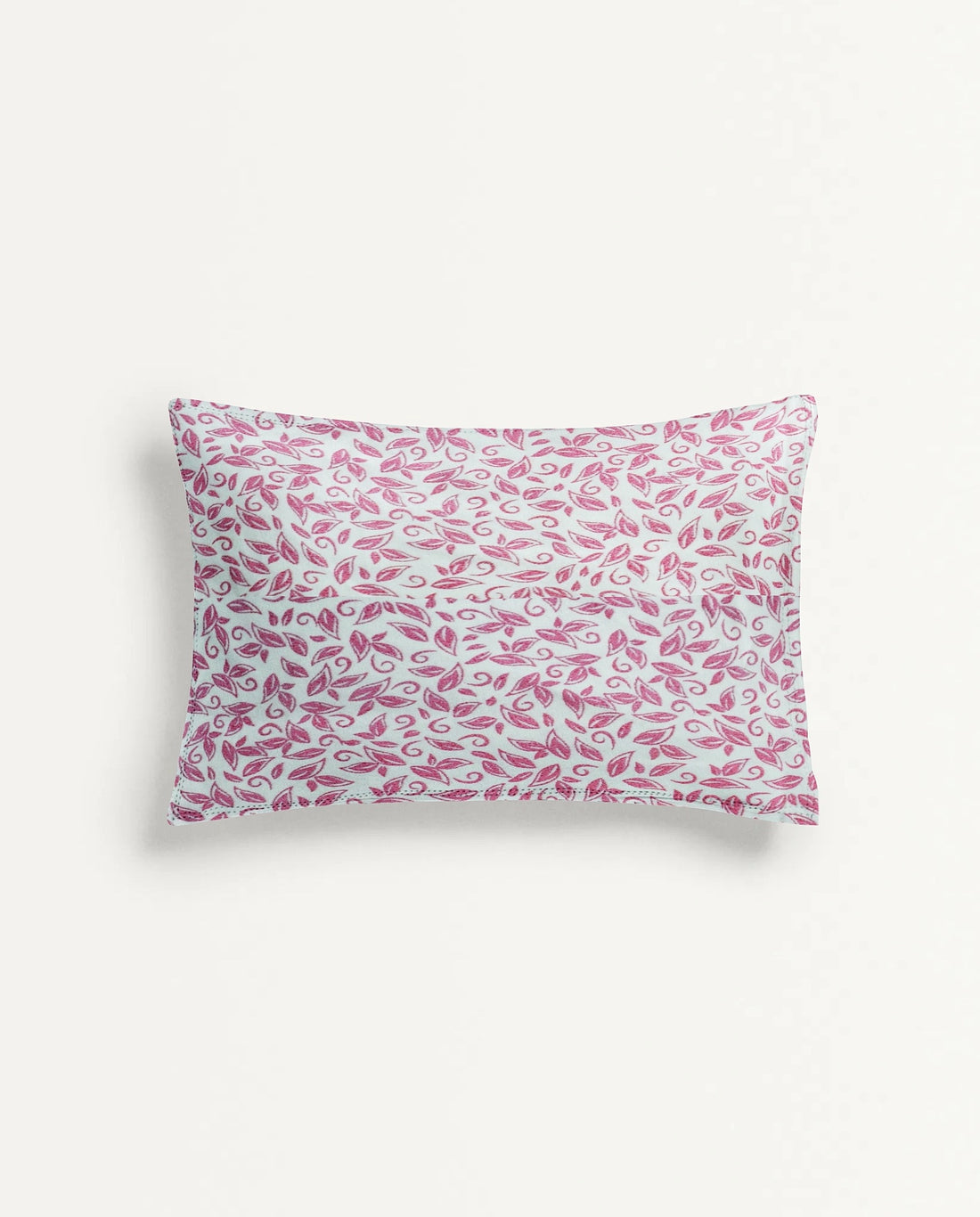 ‘Red Flower’ Organic Baby Pillow Cover