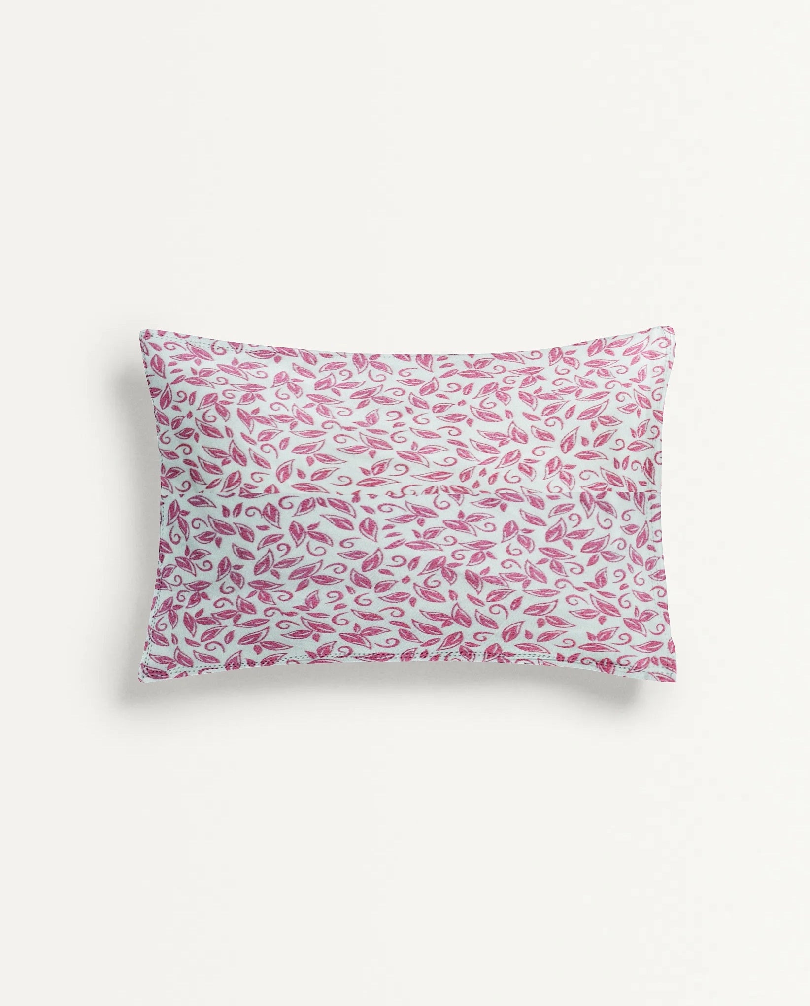 ‘Red Flower’ Organic Baby Pillow Cover