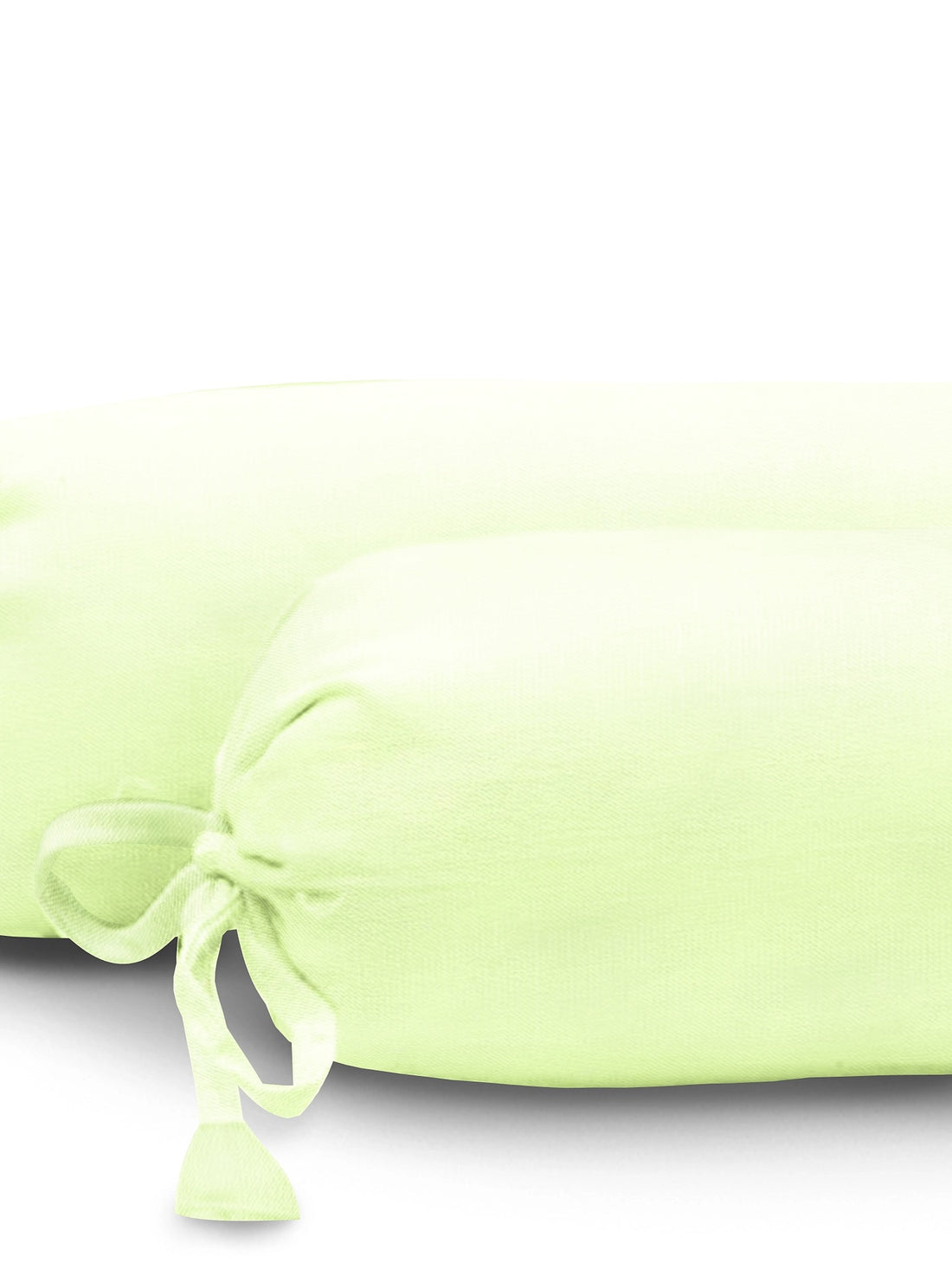 ‘Lime Green’ Organic Baby Bolster Cover