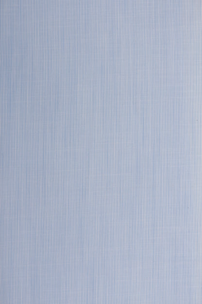 ‘Blue and White Stripes’ Organic Baby Bolster Cover