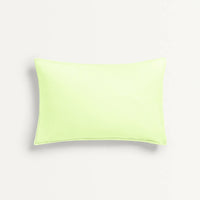 ‘Lime Green’ Organic Junior Pillow Cover