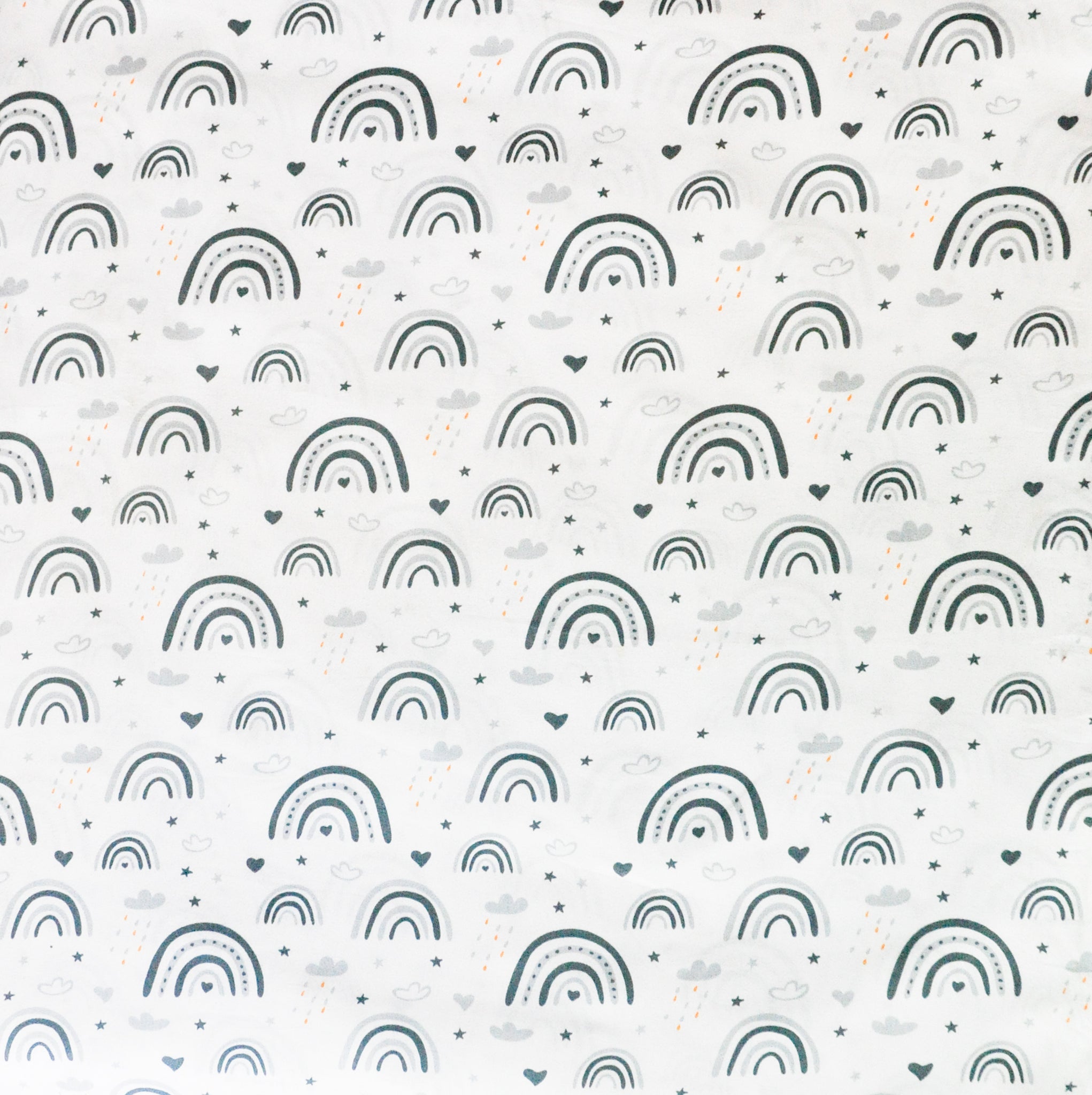‘Cloudy Skies’ Organic Junior Pillow Cover