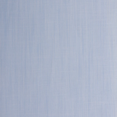 ‘Blue and White Stripe’ Organic Fitted Crib Sheet
