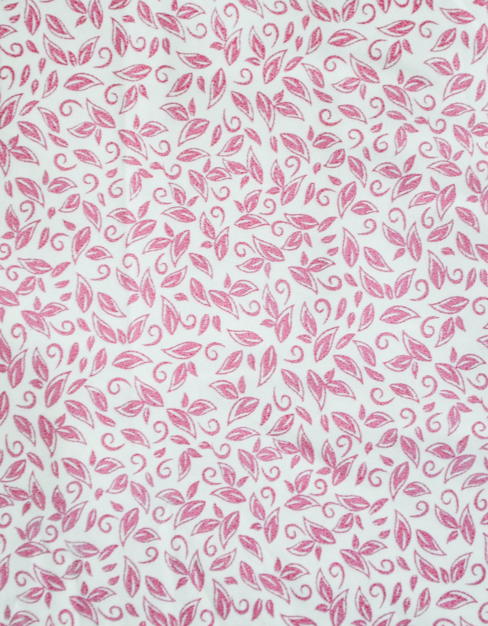 'Red Flower’ Organic Fitted Crib Sheet