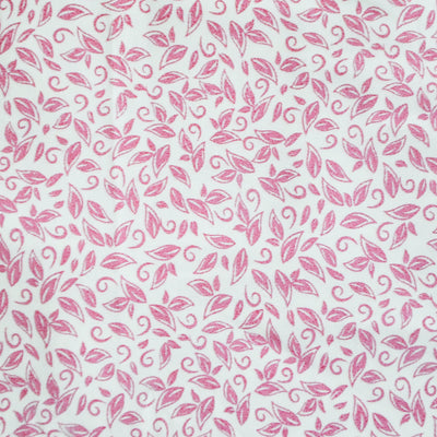 ‘Red Flower’ Organic Baby Bolster Cover