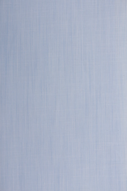 Blue and White Stripe' Organic Single Fitted Sheet
