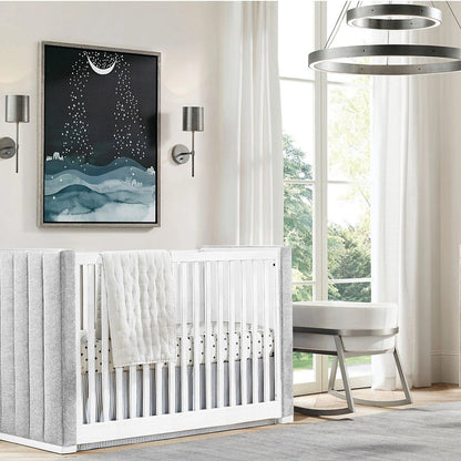 Upholstered Panel Crib